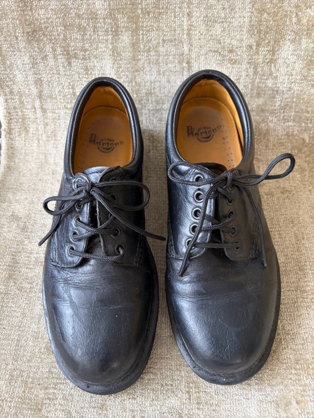 Dr. Martens Vintage Leather 5-Eye Lace-Up Derby Shoes (8053)